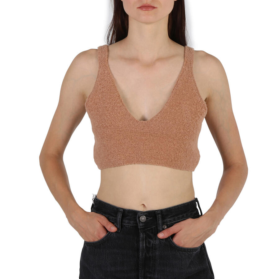 Nanushka Ladies Zosia Cropped Knit Top Cover