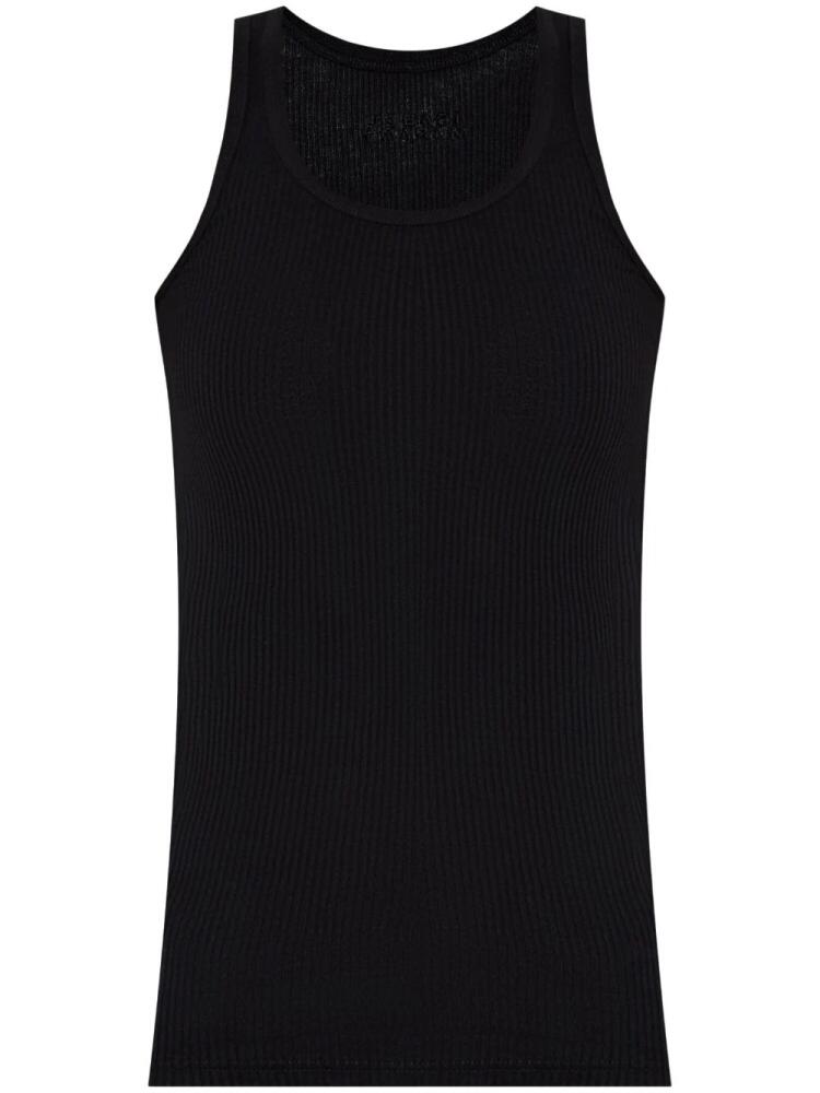 ISABEL MARANT logo-embroidered tank top - Black Cover