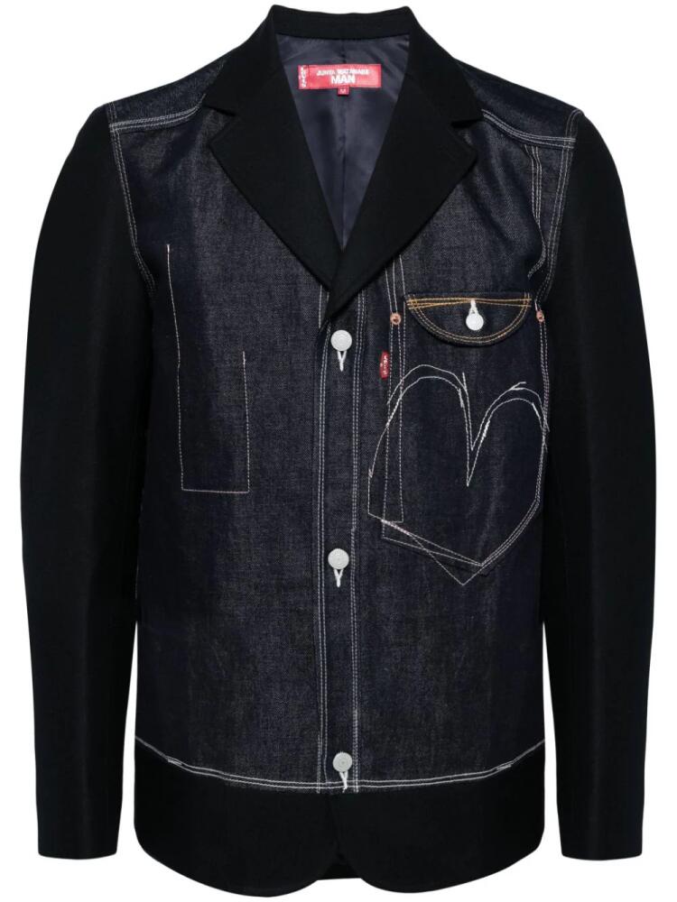 Junya Watanabe MAN x Levi's denim blazer - Blue Cover