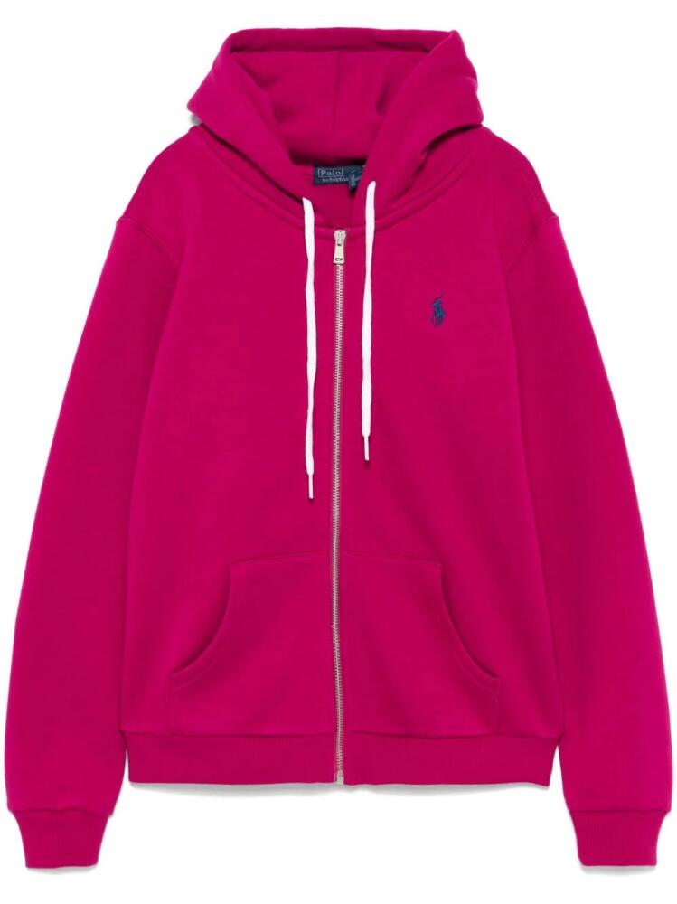 Polo Ralph Lauren Polo Pony-embroidered hoodie - Pink Cover