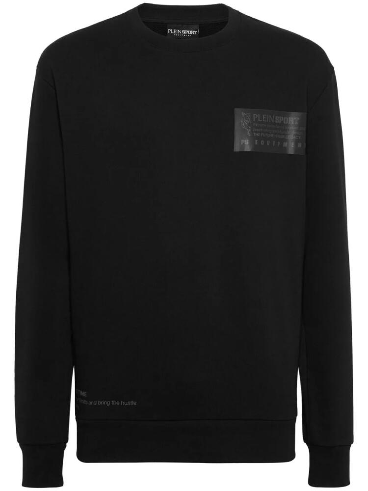 Plein Sport logo print sweatshirt - Black Cover