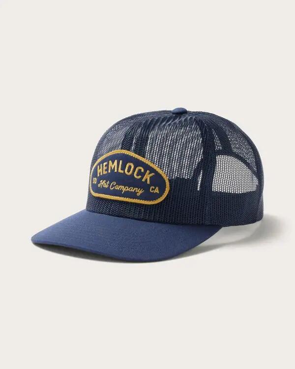 Hemlock Mack Mesh Hat in Navy Cover