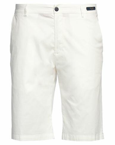 Paul & Shark Man Shorts & Bermuda Shorts Ivory Cotton, Nylon, Elastane Cover