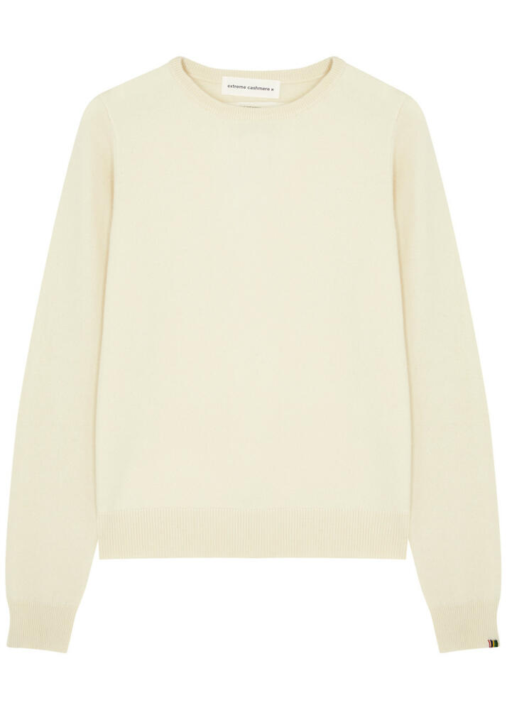 Extreme Cashmere N°41 Body Cashmere-blend Jumper - Cream - Cover