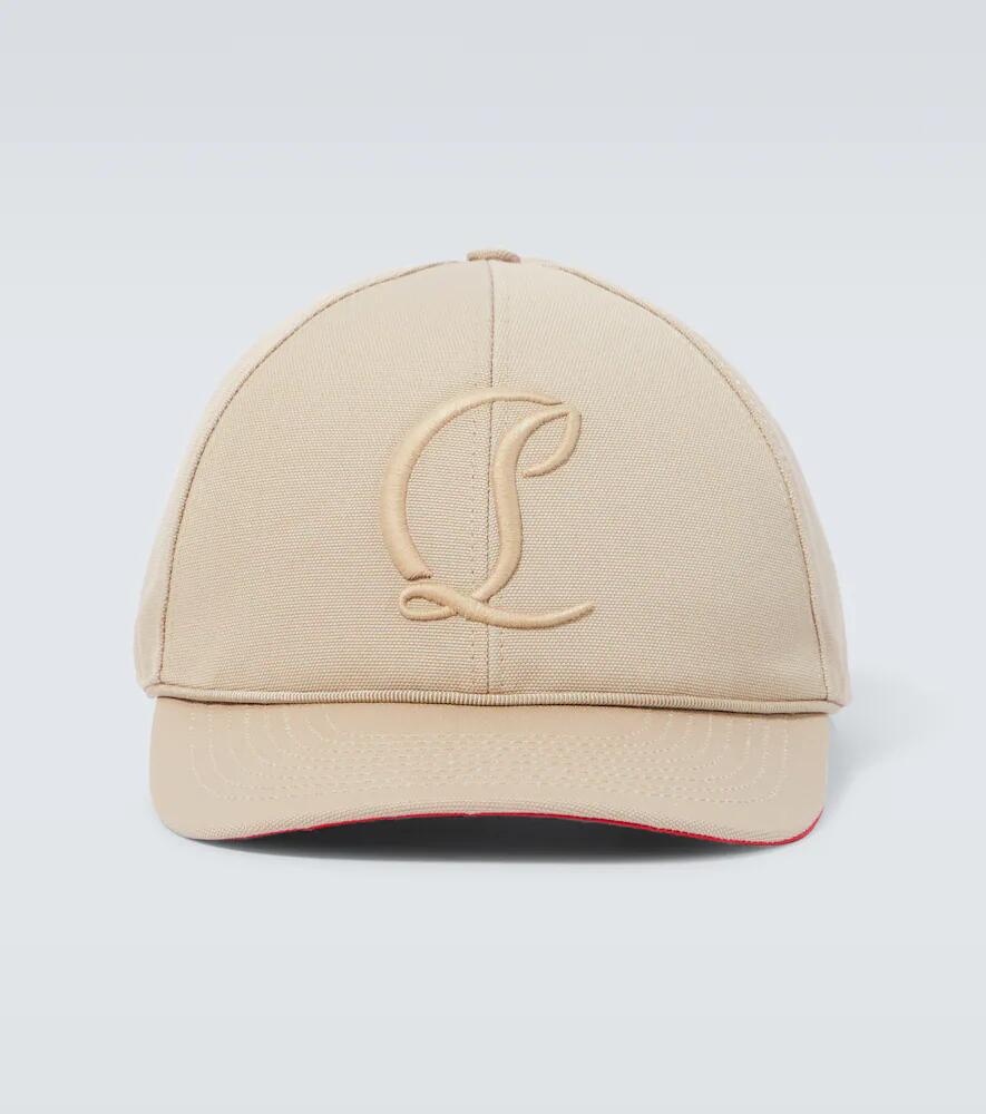 Christian Louboutin Mooncrest cotton baseball cap Cover