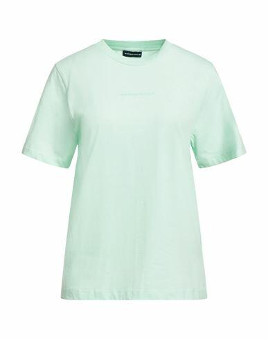 North Sails Woman T-shirt Light green Cotton, Elastane Cover