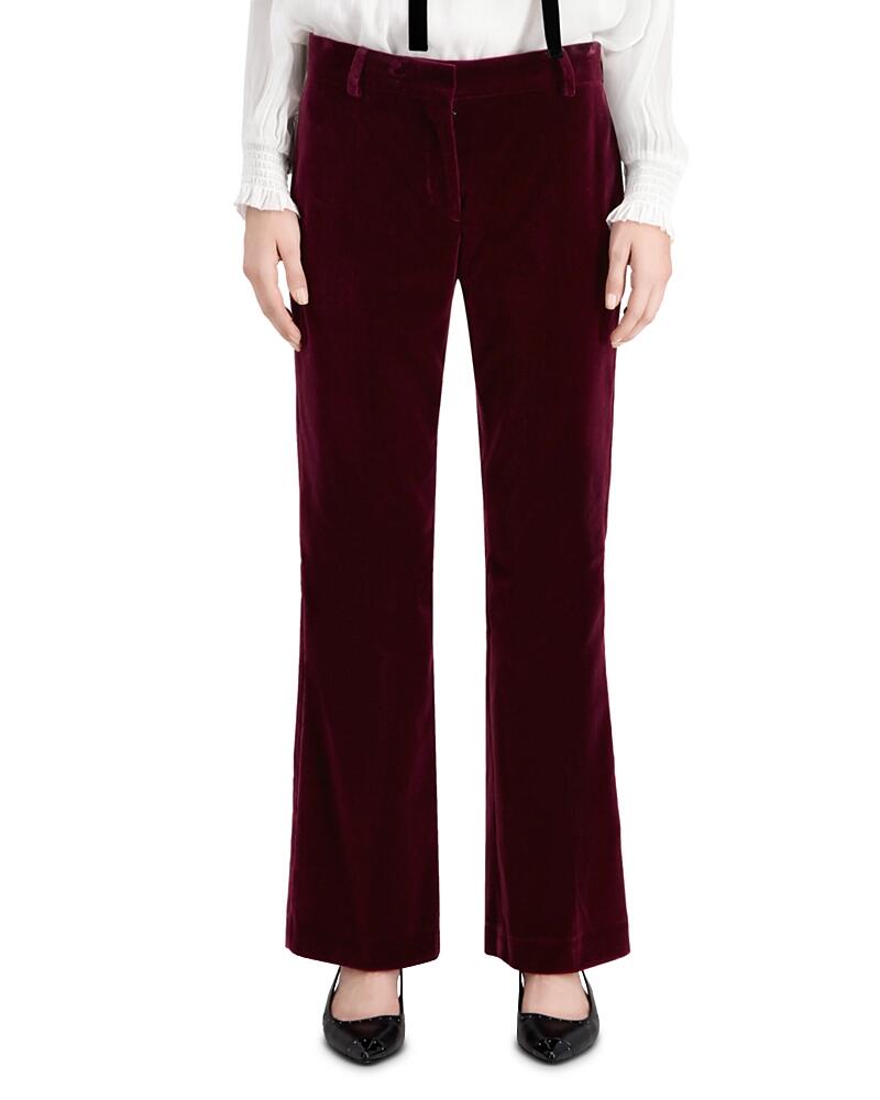 The Kooples Sweet Velvet Flare Leg Pants Cover