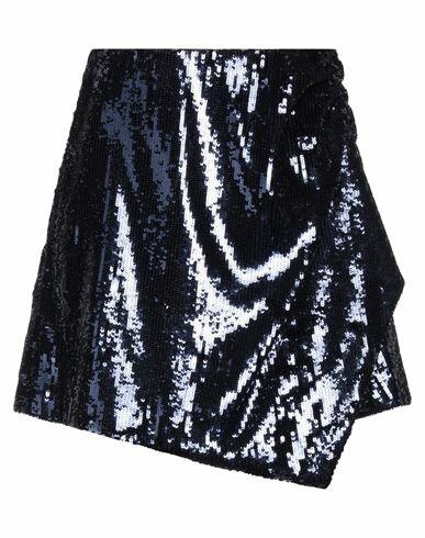 Golden Goose Woman Mini skirt Blue Viscose, Cupro Cover