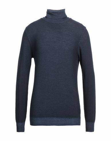 Jeordie's Man Turtleneck Navy blue Merino Wool Cover