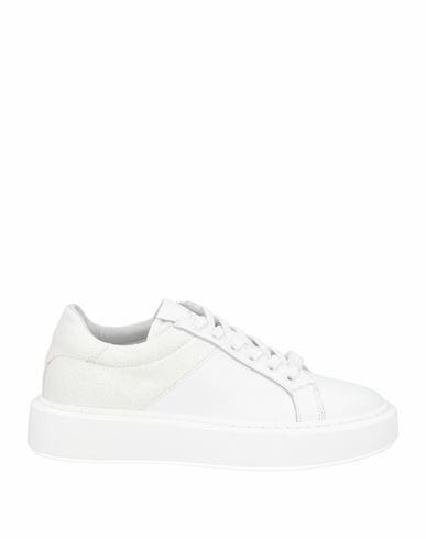 Baldinini Woman Sneakers White Calfskin Cover