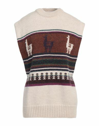 Soeur Woman Sweater Beige Wool, Alpaca wool Cover