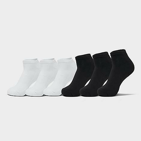 Sonneti Women's No-Show Socks (6-Pack) in Black/White/White Cover