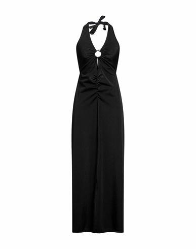 4giveness Woman Maxi dress Black Polyamide, Elastane Cover