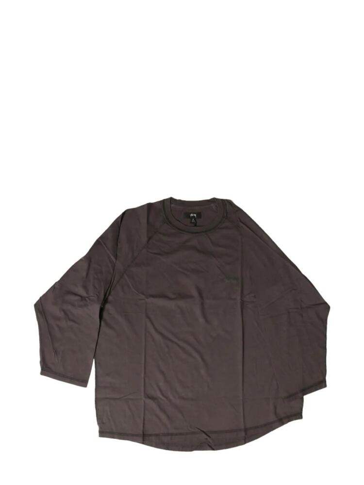 Stüssy logo-print T-shirt - Brown Cover