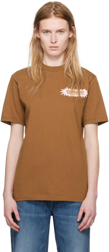 Carhartt Work In Progress Brown Bam T-Shirt Cover