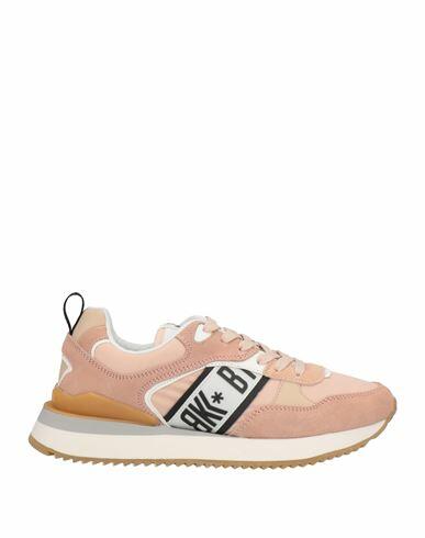 Bikkembergs Woman Sneakers Blush Soft Leather, Textile fibers Cover