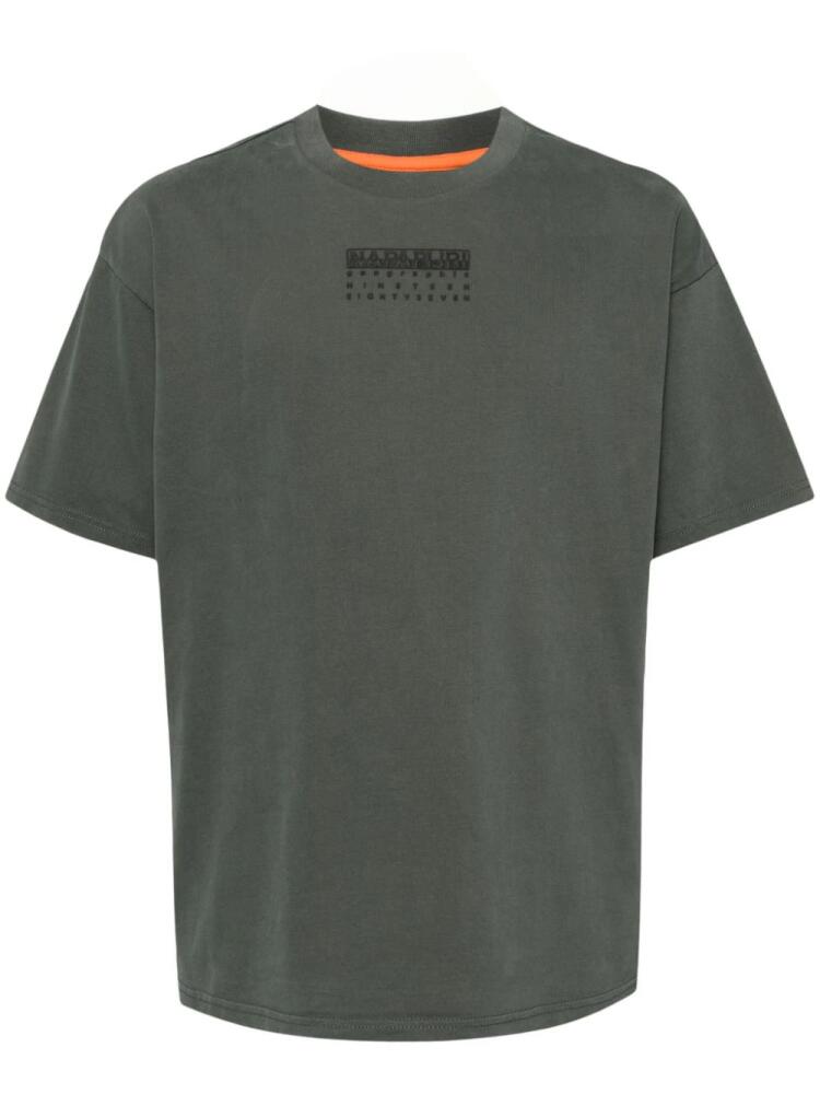 Napapijri premium short sleeves T-shirt - Green Cover