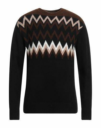 Markup Man Sweater Black Acrylic, Polyester, Wool, Elastane Cover