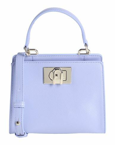 Furla Furla 1927 Mini Top Handle 19 Woman Handbag Lilac Soft Leather Cover