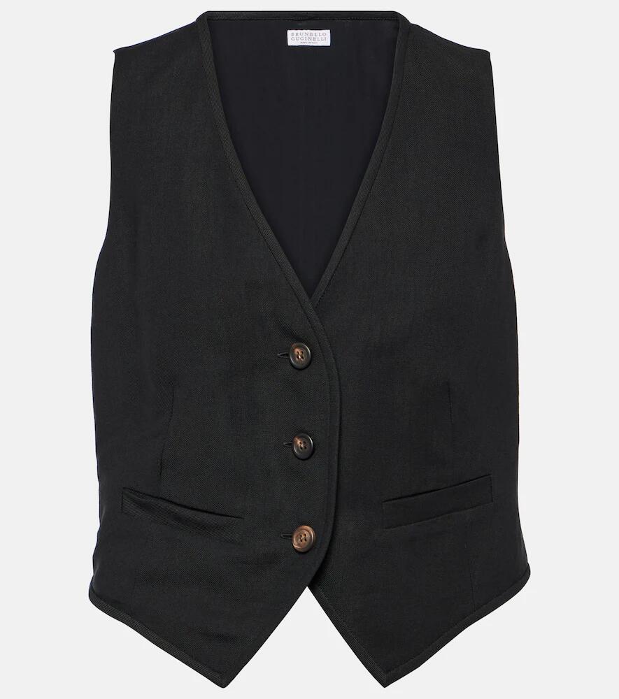 Brunello Cucinelli Single-breasted vest Cover