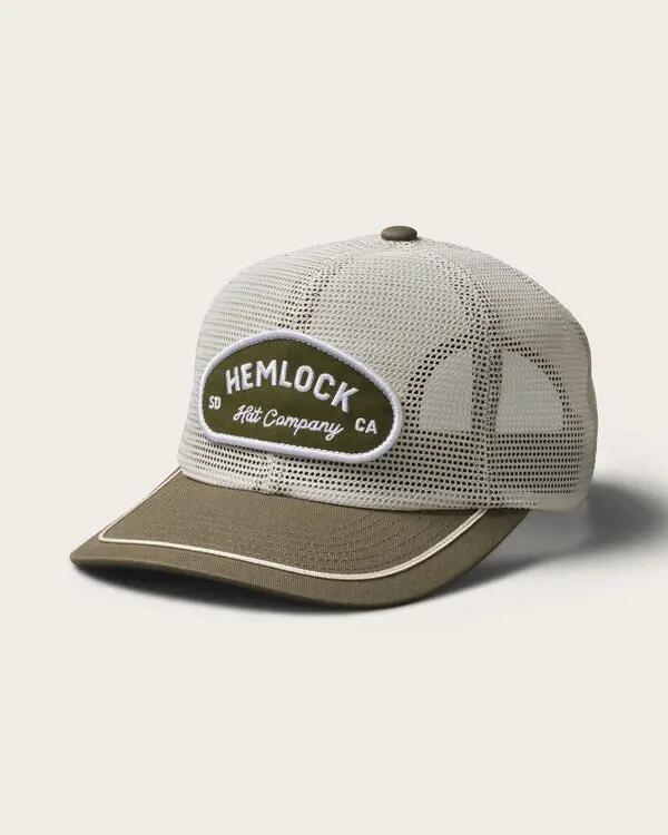 Hemlock Mack Mesh Hat in Olive Cover