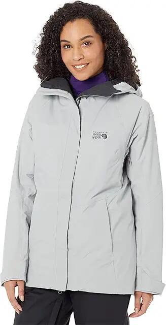 Mountain Hardwear FireFall/2 Insulated Jacket (Glacial) Women's Clothing Cover