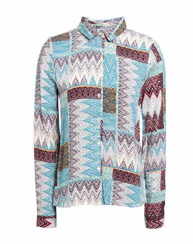 Only Woman Shirt Turquoise EcoVero viscose Cover