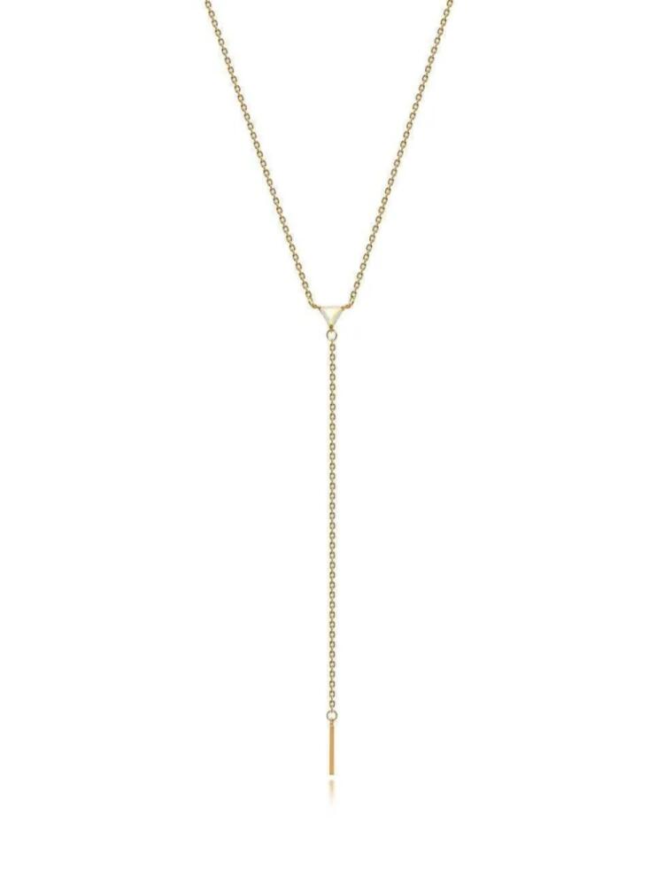 Nialaya Jewelry Skyfall Droplet necklace - Gold Cover