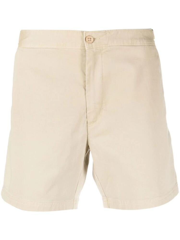 Orlebar Brown Bulldog stretch-cotton chino shorts - Neutrals Cover