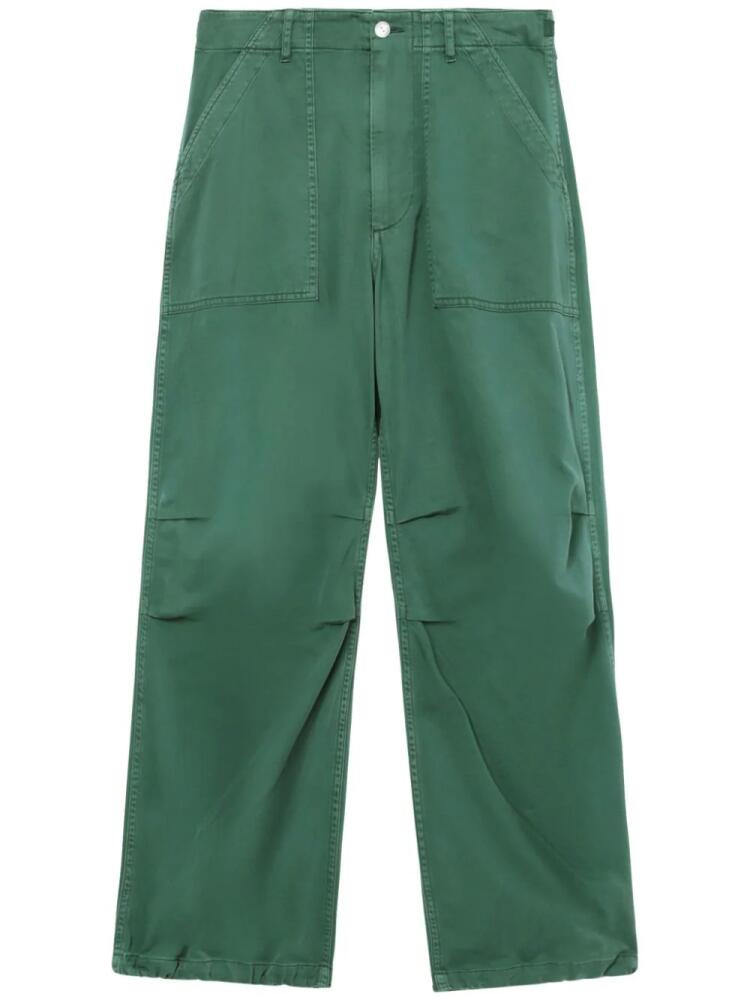 rag & bone elasticated ankles tapered trousers - Green Cover