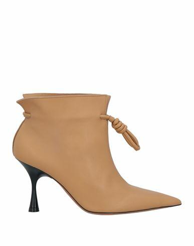 Loewe Woman Ankle boots Tan Soft Leather Cover