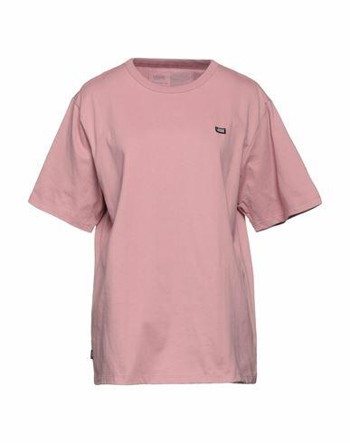 Vans Woman T-shirt Pastel pink Cotton Cover