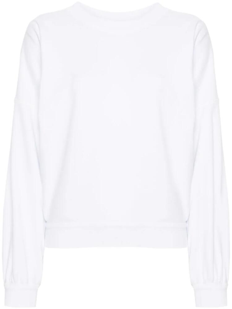 MARANT ÉTOILE Sheila organic cotton sweatshirt - White Cover