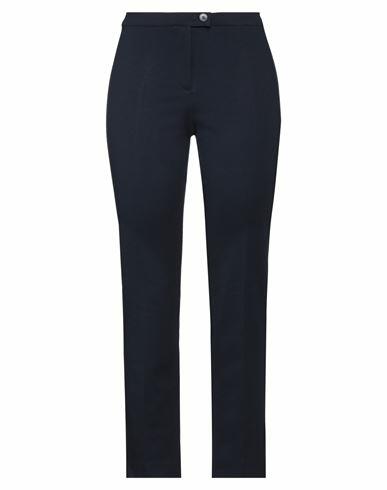 Diana Gallesi Woman Pants Navy blue Viscose, Polyamide, Elastane Cover