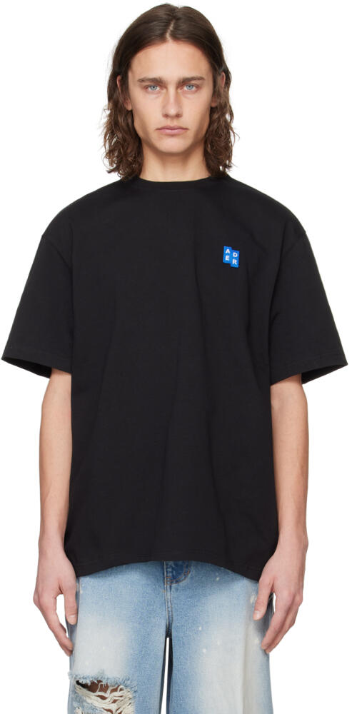 ADER error Black Significant Patch T-Shirt Cover