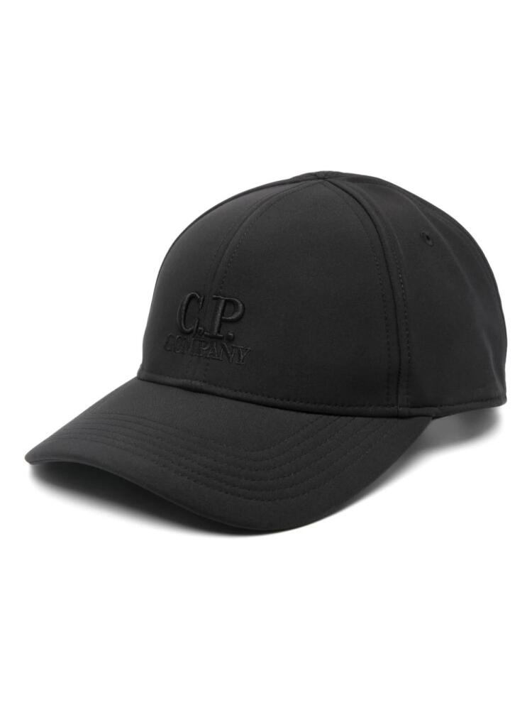 C.P. Company Shell-R Logo cap - Black Cover