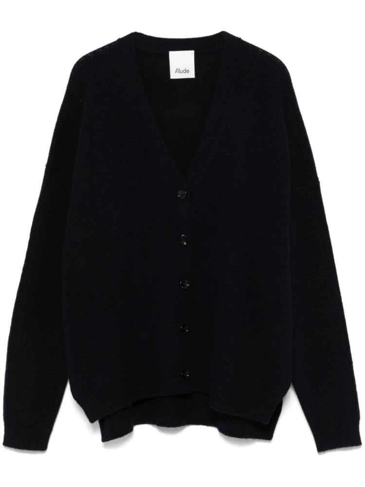 Allude v-neck cardigan - Blue Cover