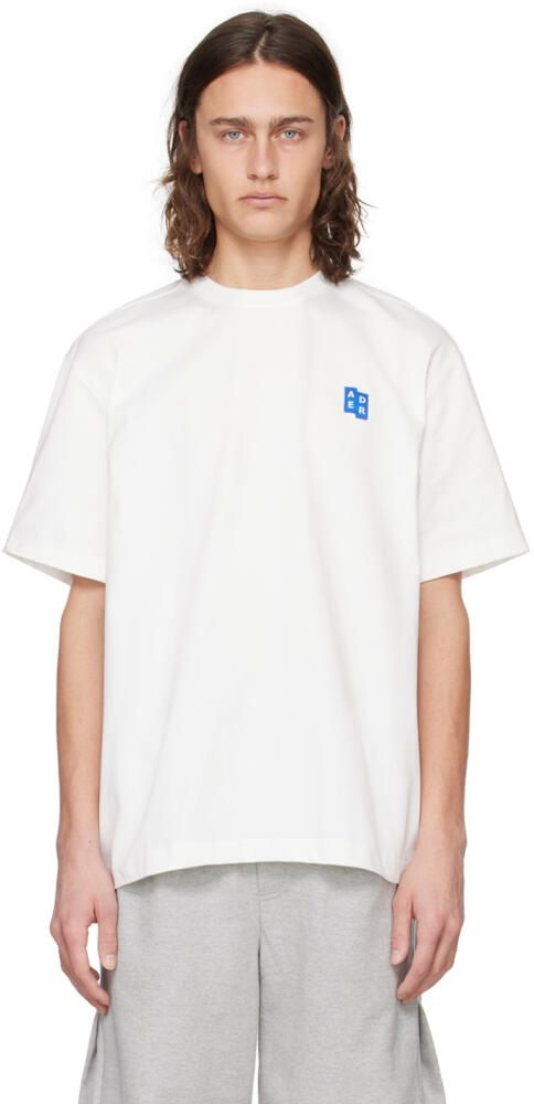 ADER error White Significant Patch T-Shirt Cover