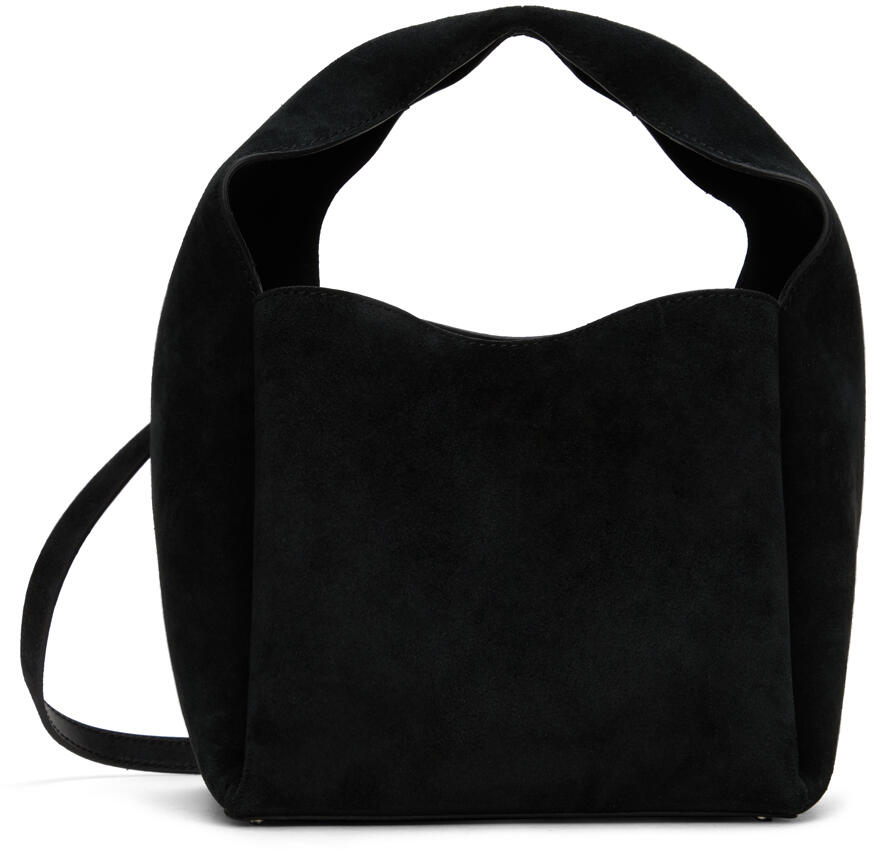 TOTEME Black Suede Bucket Bag Cover