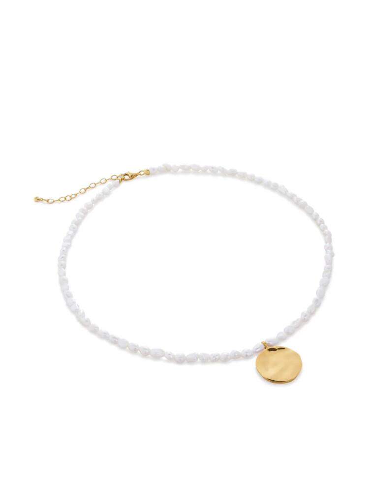 Monica Vinader Capri Keshi pearl necklace - White Cover