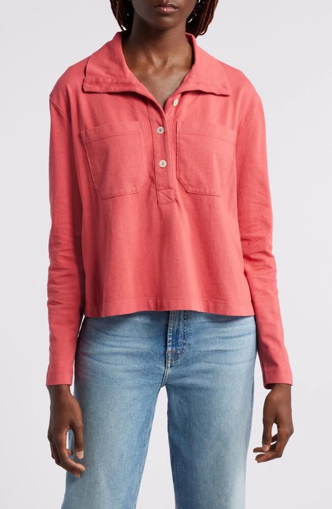 Wyeth Penelope Button-Up Top in Cayenne Cover