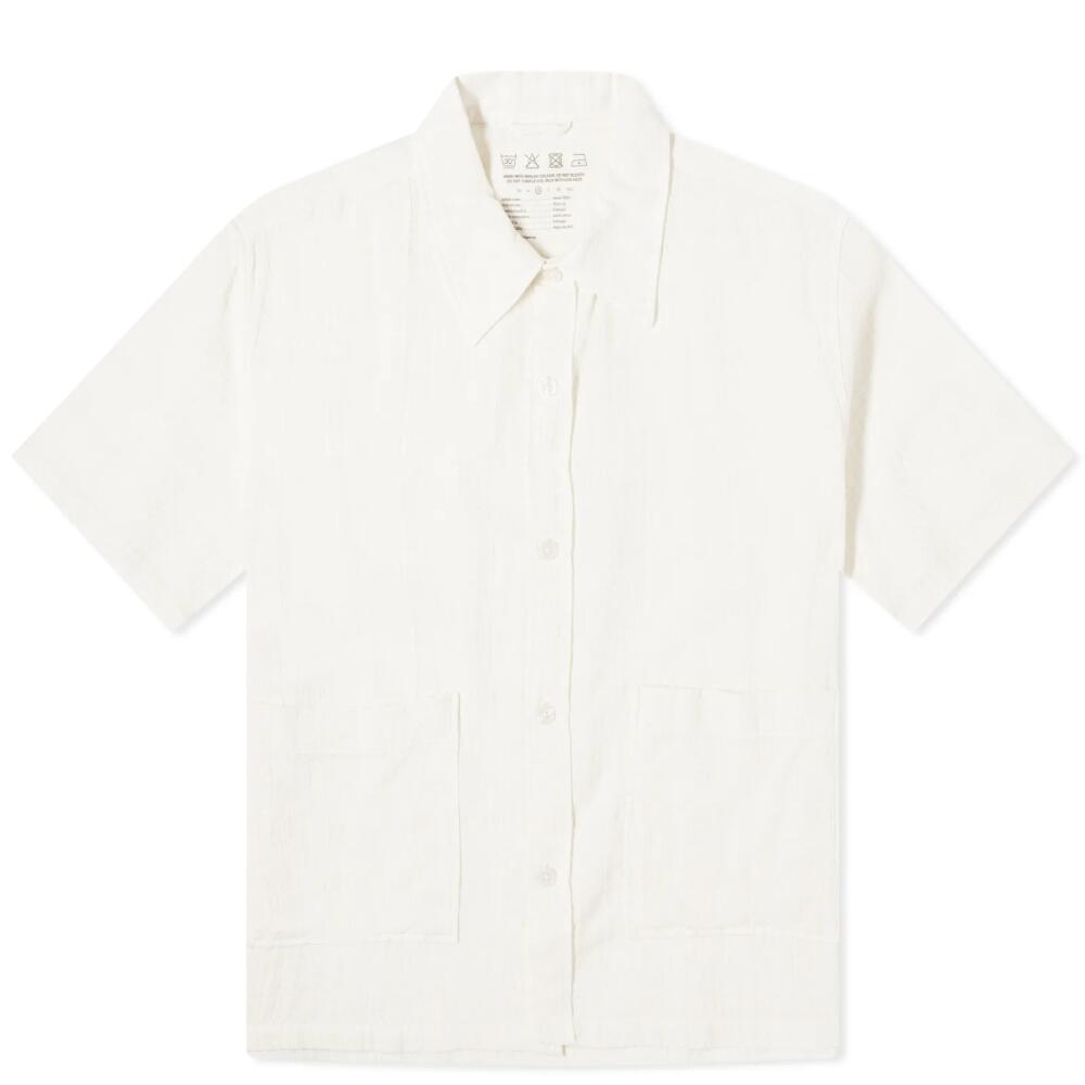 mfpen Men's Short Sleeve Senior Shirt in White Cover