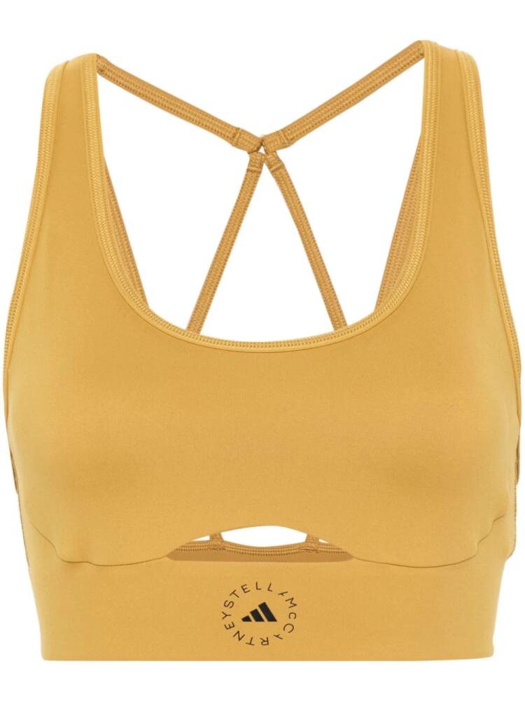 adidas by Stella McCartney TrueStrength sports bra - Yellow Cover