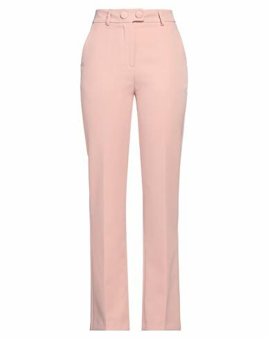 Cristinaeffe Woman Pants Pink Polyester, Elastane Cover