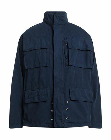 Aspesi Man Jacket Blue Cotton Cover