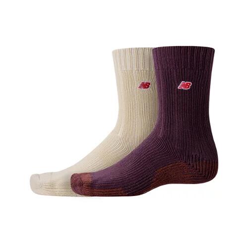 New Balance Unisex Low Gauge Crew Socks 2 Pack - Print / Pattern / Misc Cover