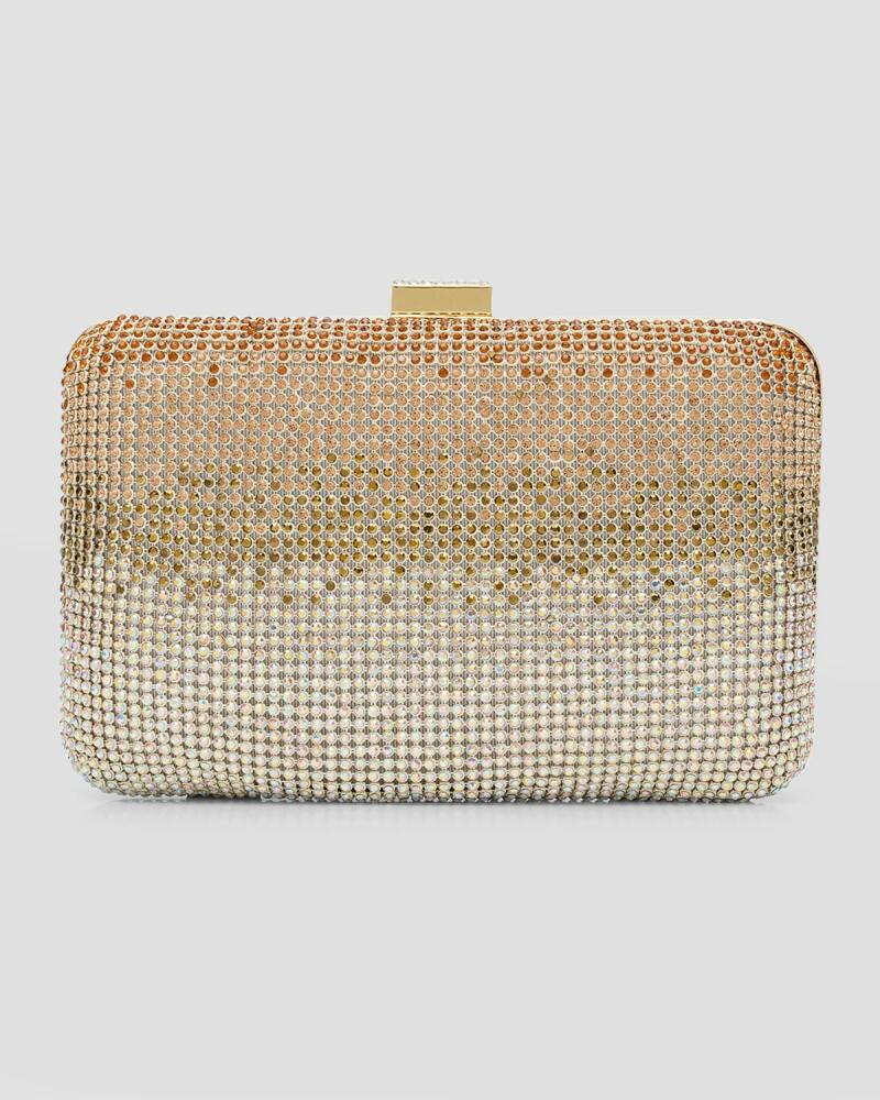 Whiting & Davis Harlow Ombre Crystal Clutch Bag Cover