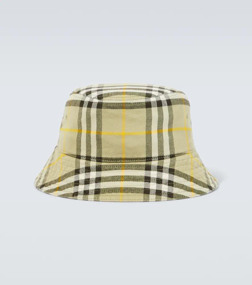 Burberry Burberry Check cotton bucket hat Cover