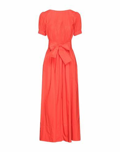 Jucca Woman Maxi dress Red Cotton Cover