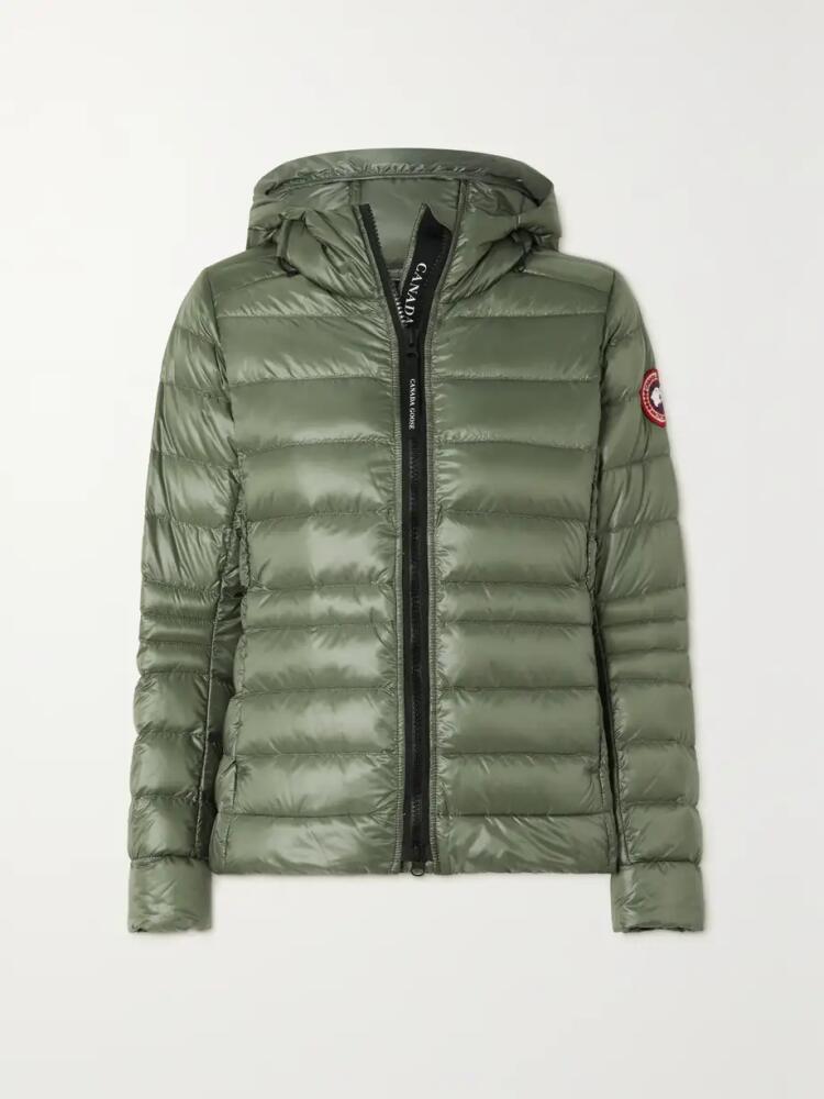 Canada Goose - Cypress Hooded Quilted Recycled-ripstop Down Jacket - Green Cover